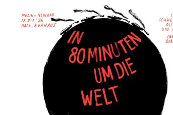 In 80 Minuten um die Welt.